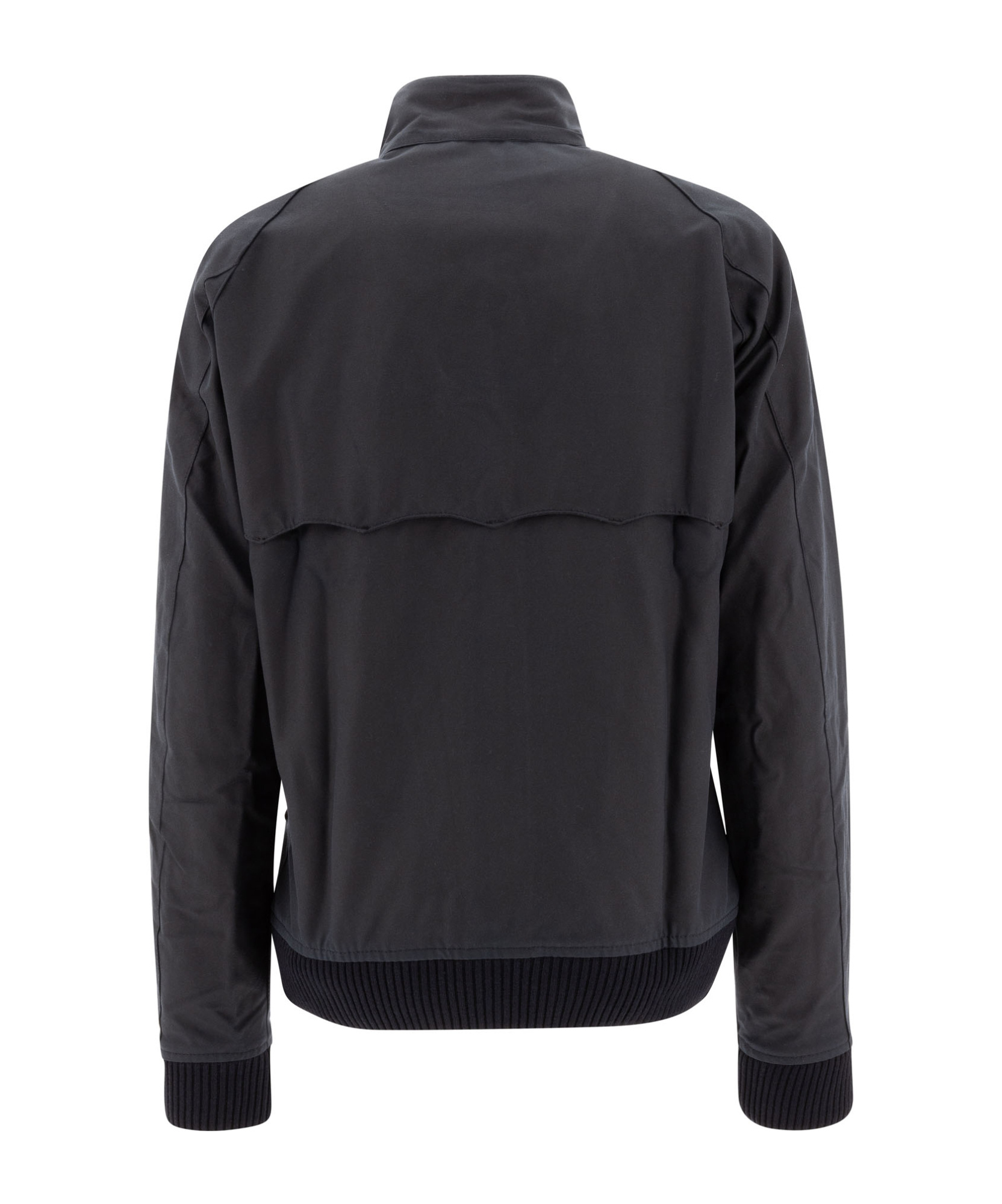 Baracuta Zippered Casual Jacket In Black