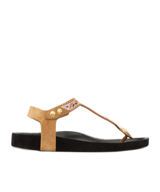 Isabel Marant Enore Sandals In Black