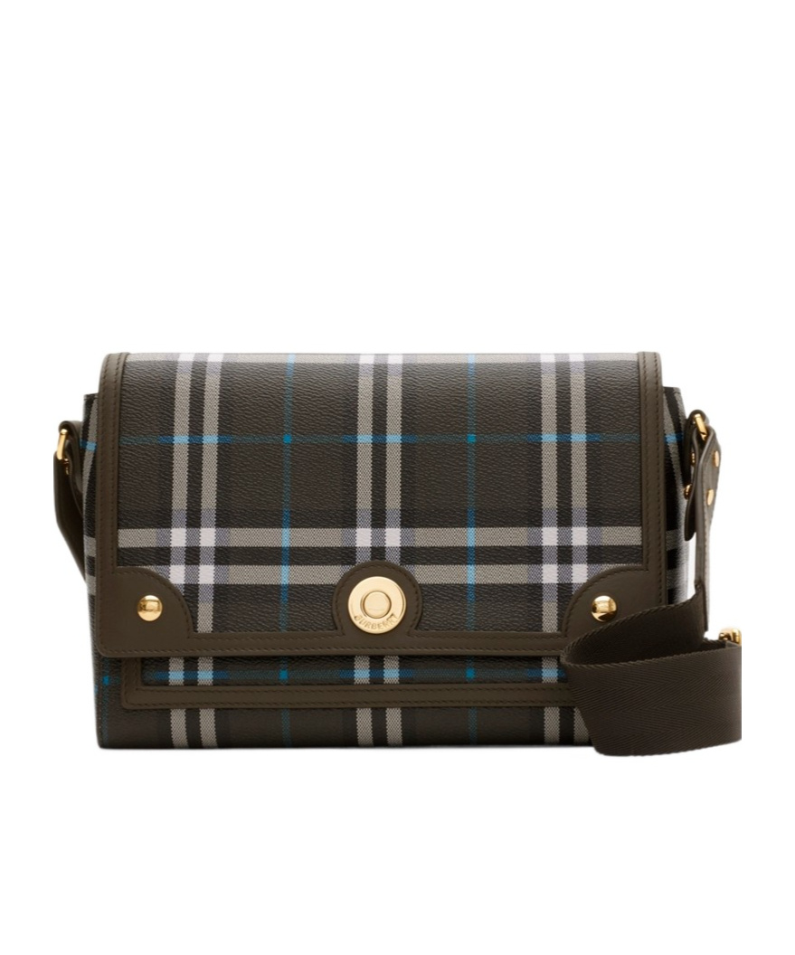BURBERRY CHECKERED CROSSBODY BAG