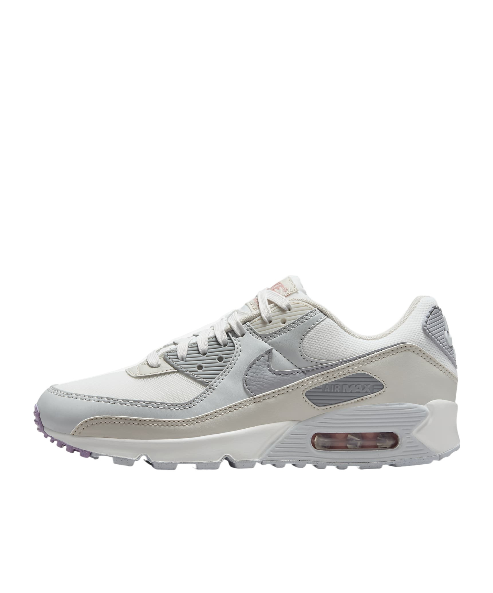 Nike Air Max 90 Lace-up Trainers In Gray