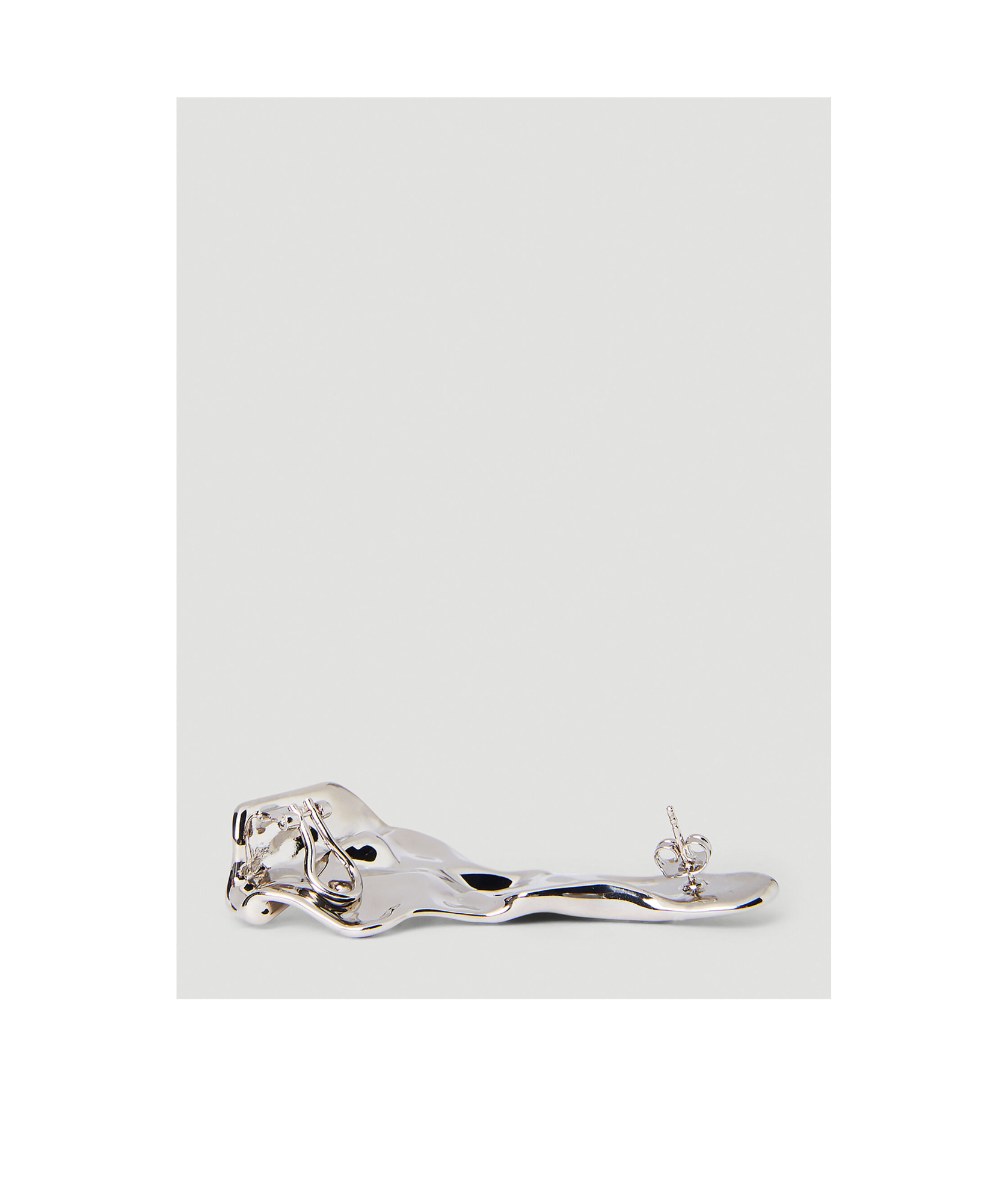 Courrèges Crash Ear Cuff In Gray