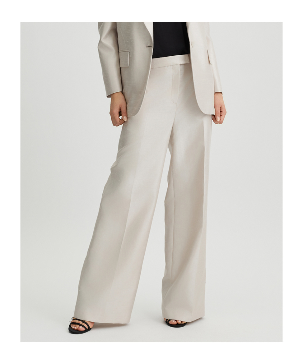 Liu •jo Long Shantung Trousers