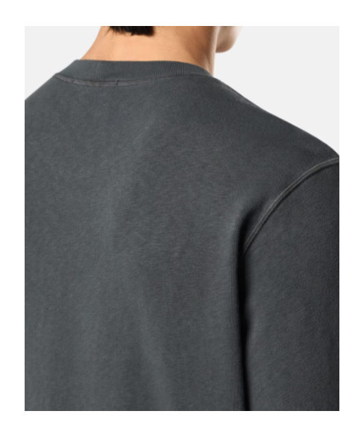 Stone Island Compass-badge Sweatshirt In Black