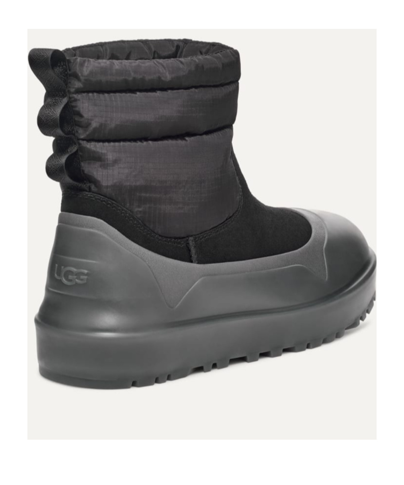 Ugg Classic Mini Mod Black Boot In Black