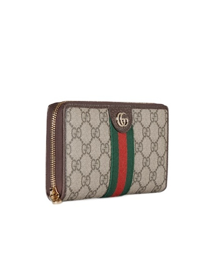 Gucci Ophidia Zip Around Wallet In Multi