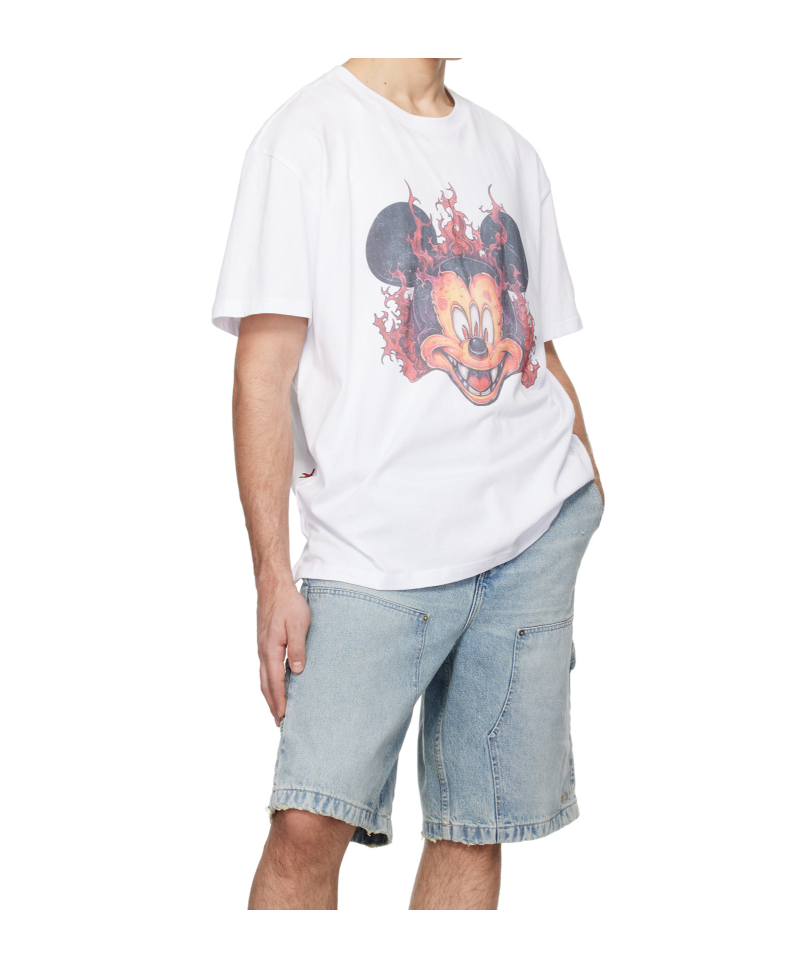 Shop Ksubi Fuego Biggie T-shirt In White