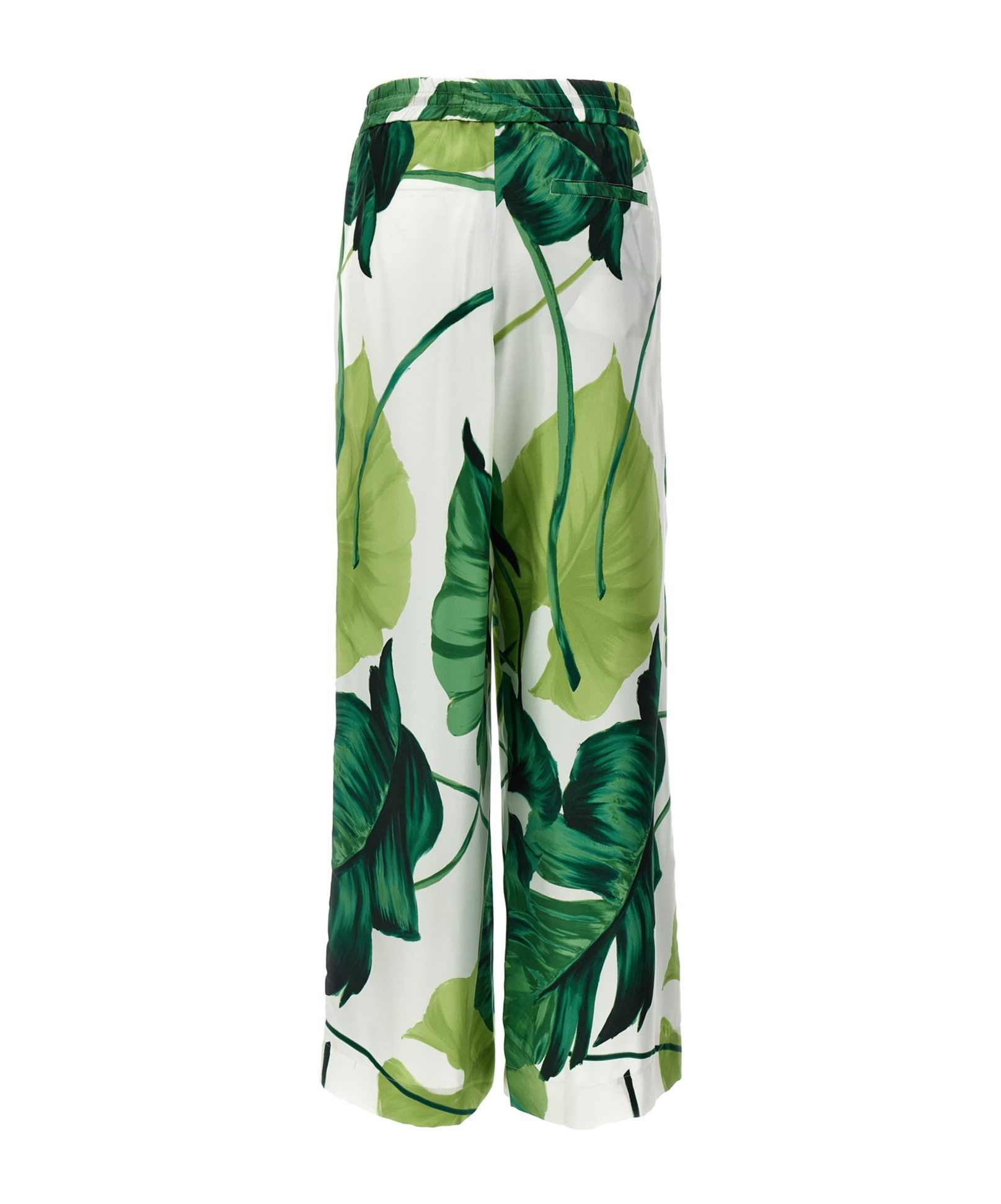 F.r.s For Restless Sleepers Printed Casual Pants In Green
