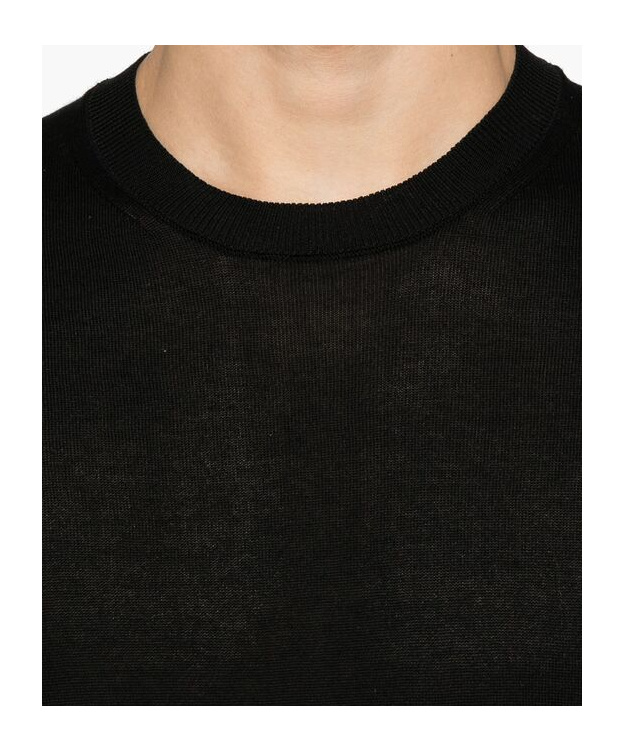 Shop Tagliatore Short-sleeved T-shirt In Black