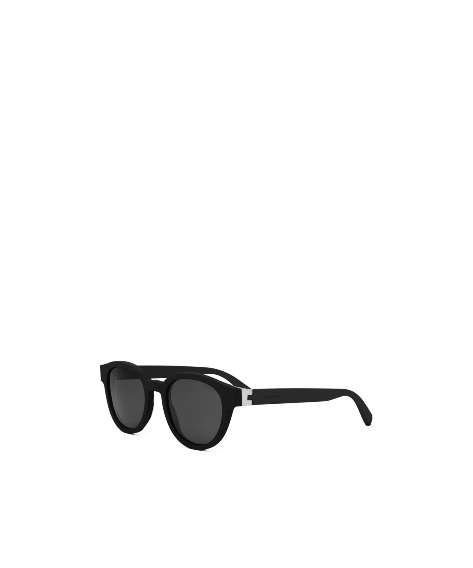 Bvlgari Bulgari Round Frame Sunglasses In Black