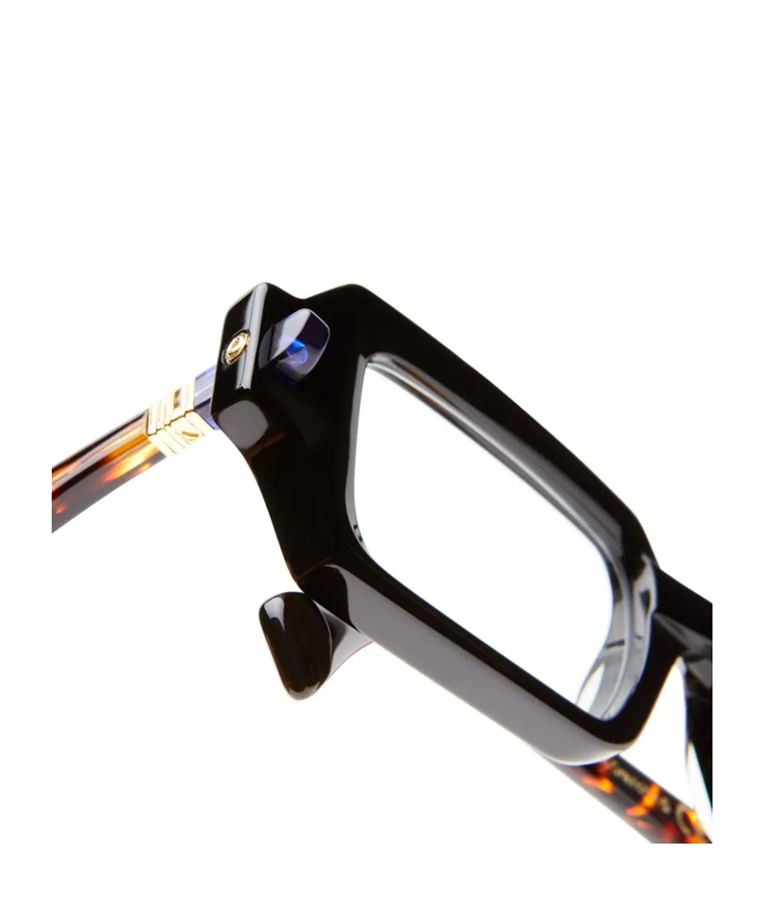 Kuboraum Q9 Rectangle-frame Glasses In Black