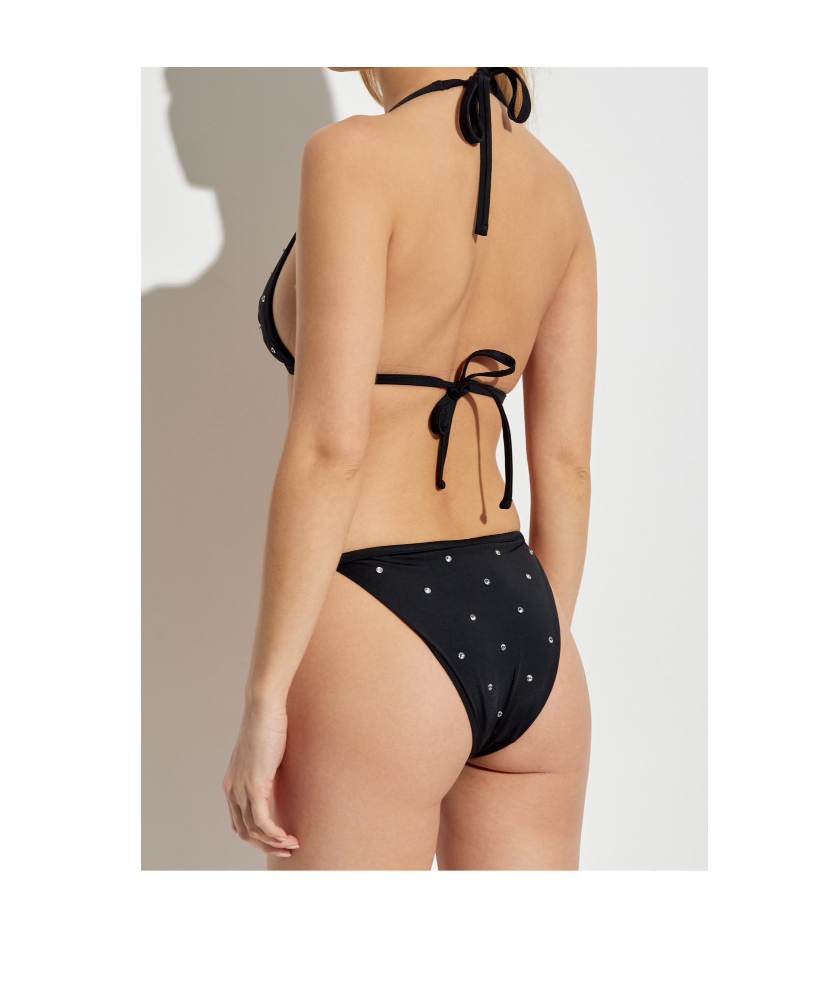 Versace Pattern Swimming Trunks In Black