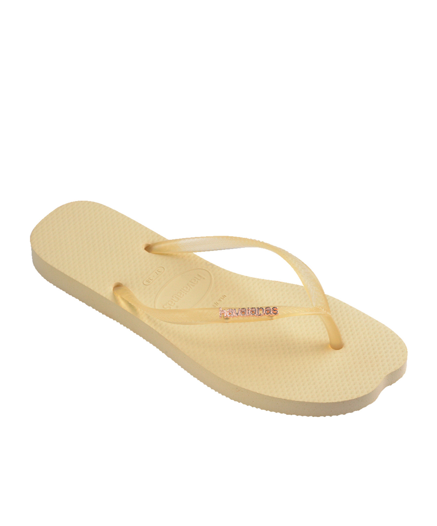 Havaianas Flat Flip-flops In Yellow