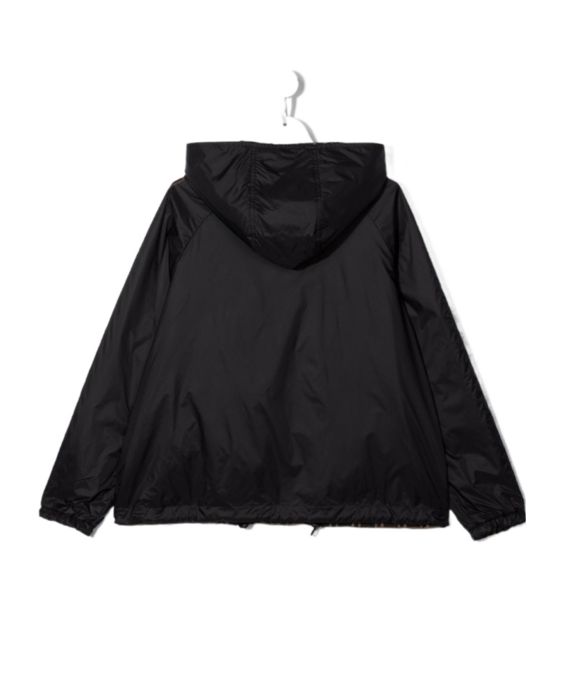 FENDI FENDI KIDS REVERSIBLE HOODED JACKET