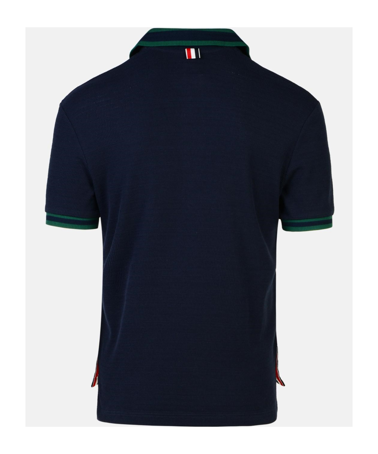 Thom Browne Polo - Azul Oscuro In Black
