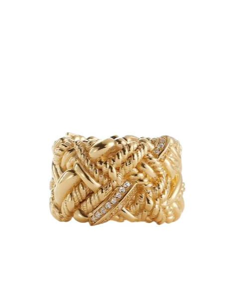 Bottega Veneta Intreccio Ring