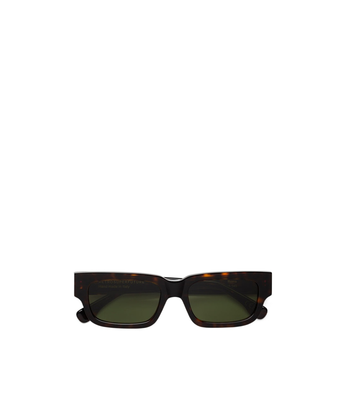 Retrosuperfuture Geometric Frame Sunglasses In Black