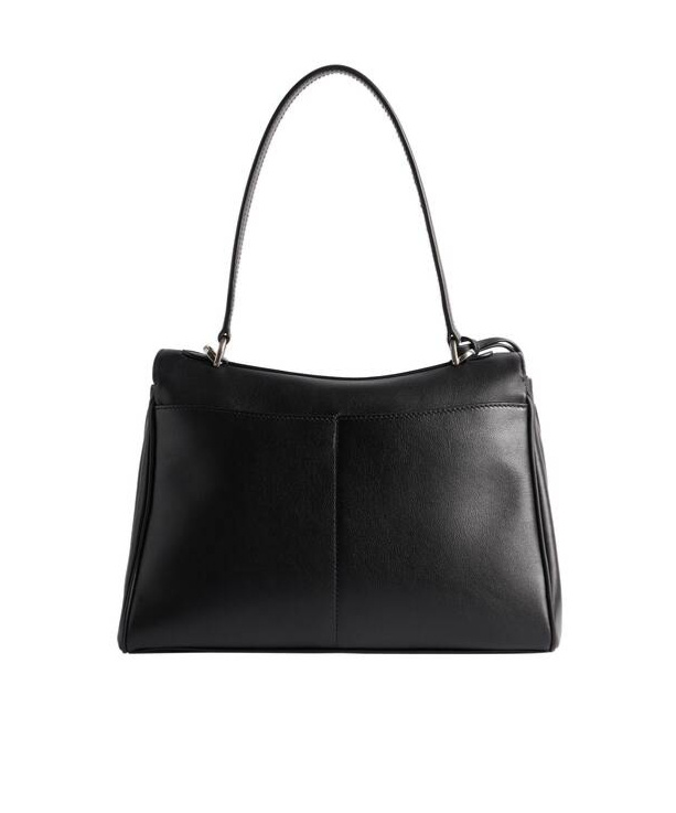 Balenciaga Rodeo Small Grained Leather Top-handle Bag In Black
