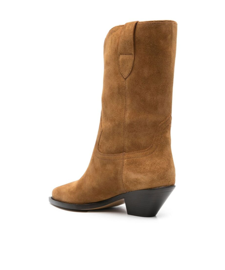 Isabel Marant 50mm Dahope Cowboy Boots In Brown