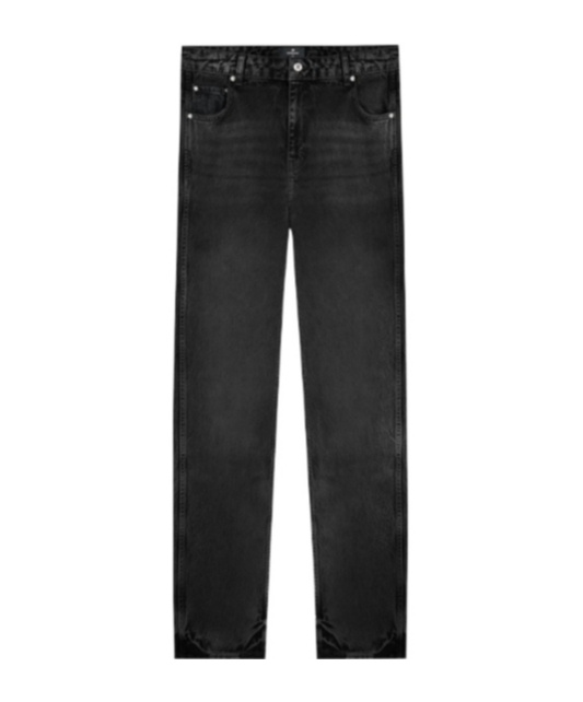Represent R2 Straight-leg Jeans In Black