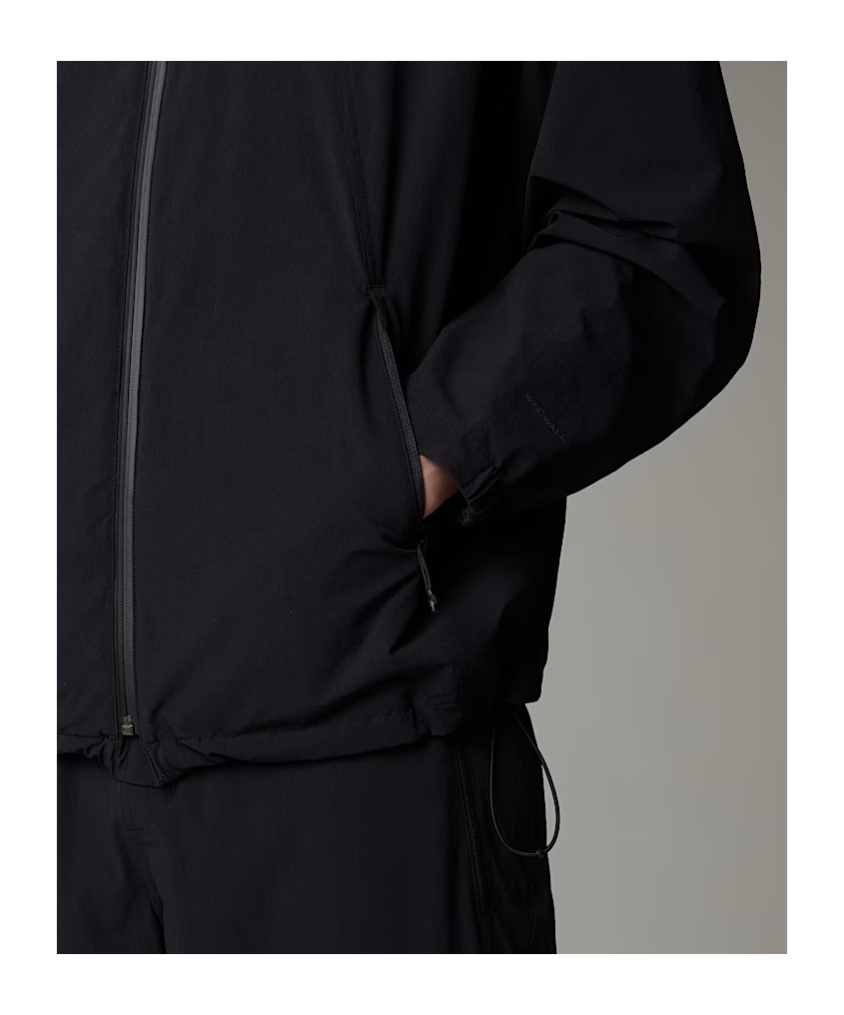 Shop The North Face Mens North Dome Wind Jacket In Black