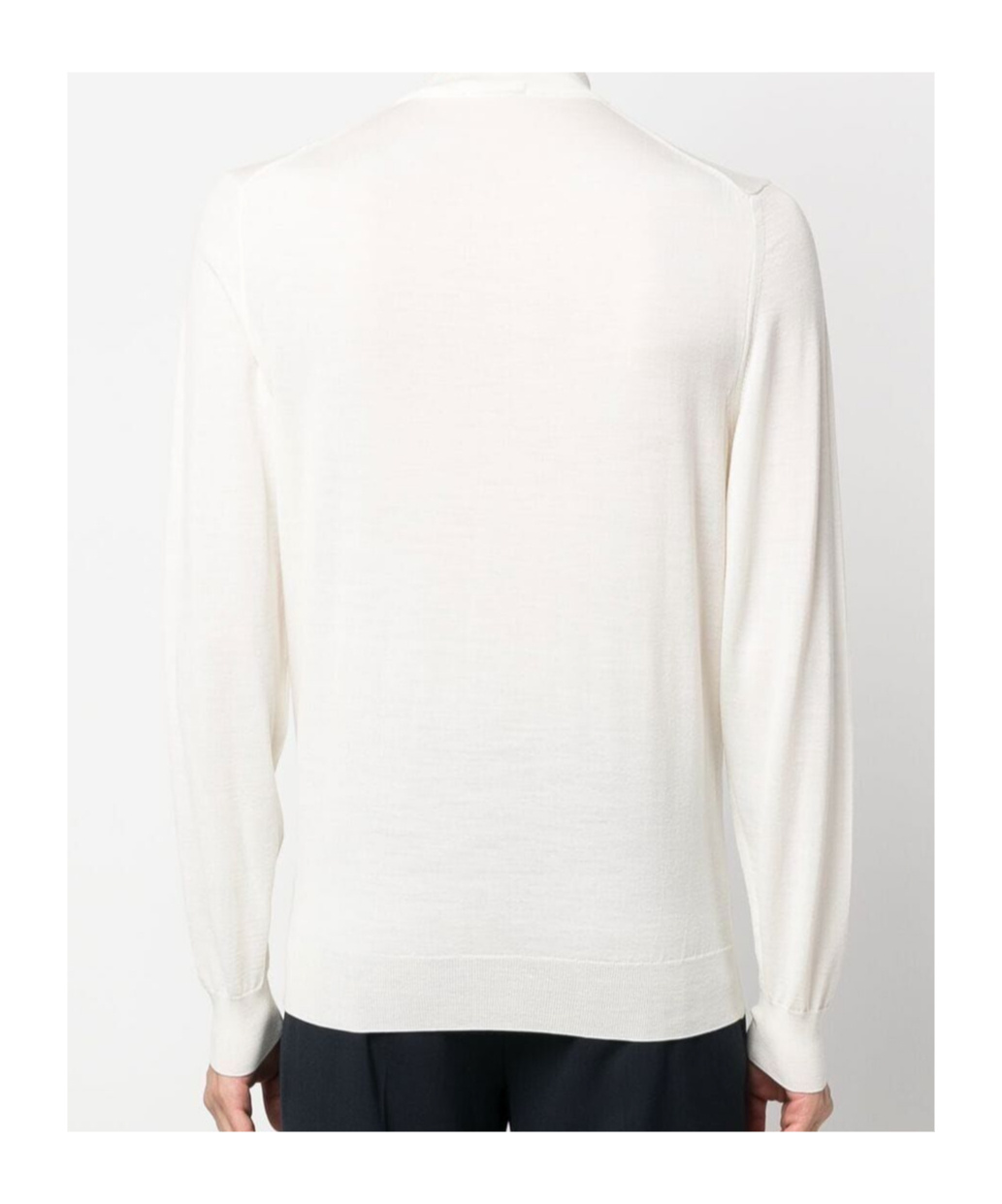 Drumohr Turtleneck Sweather Modern In White
