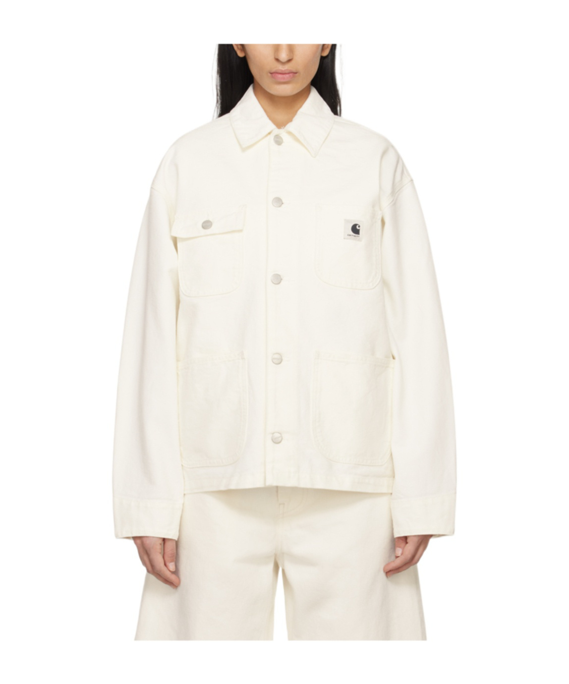 Carhartt White Michigan Jacket In White
