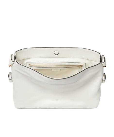 Gucci Medium Beatrix Shoulder Bag In White
