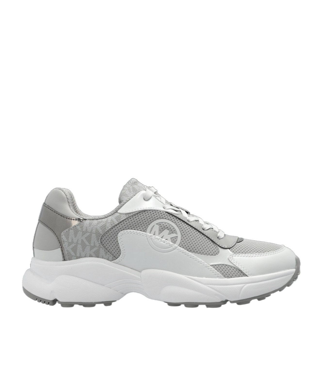 Michael Michael Kors Laced Sneakers In Gray