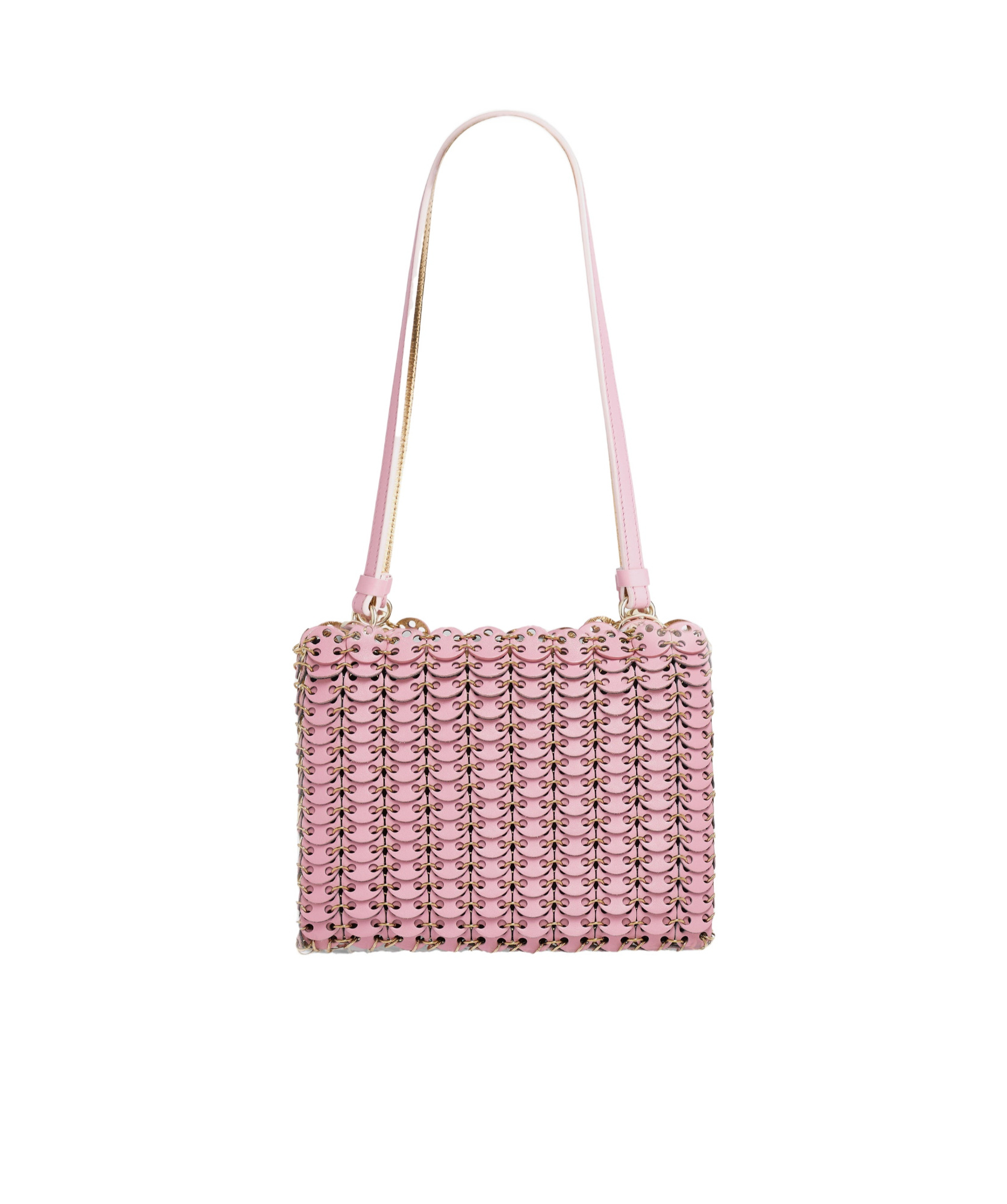 Rabanne Reversible Shoulder Bag 1969 In Pink/gold