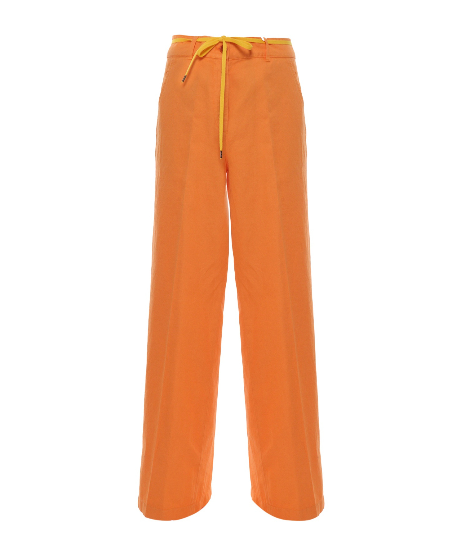 Aspesi Contrast Belted Casual Pants