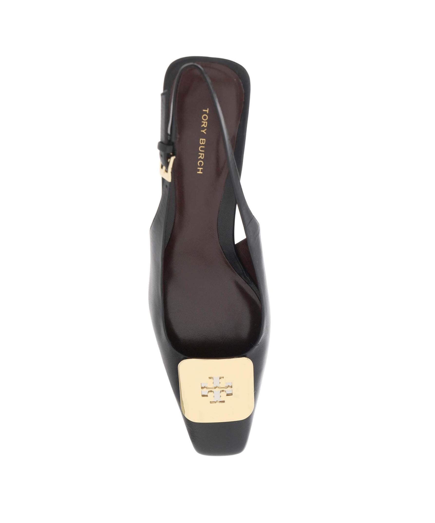 Tory Burch Georgia Slingback Pumps In Black