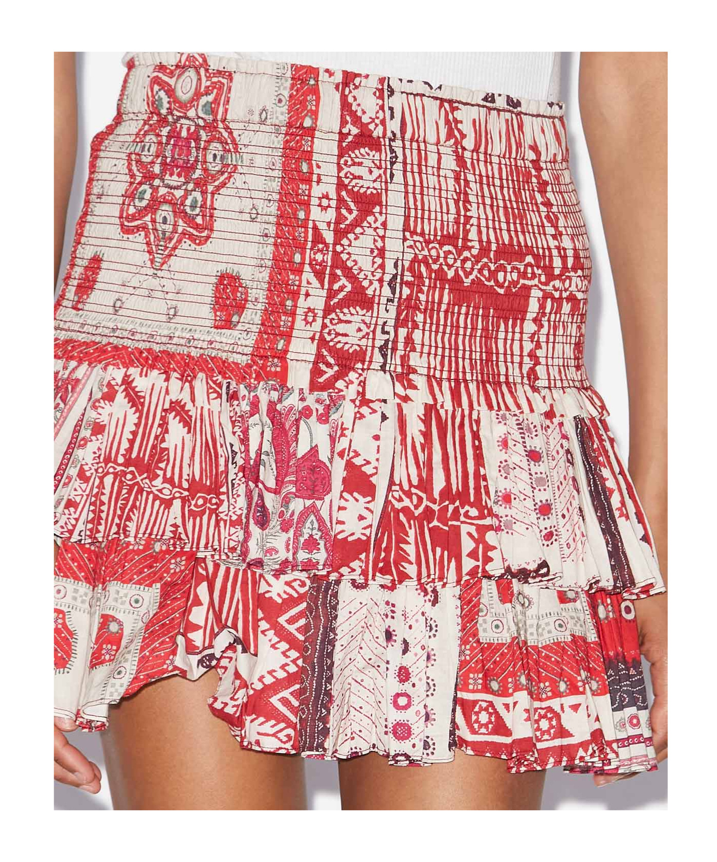 Isabel Marant Étoile Naomi Skirt In Multi