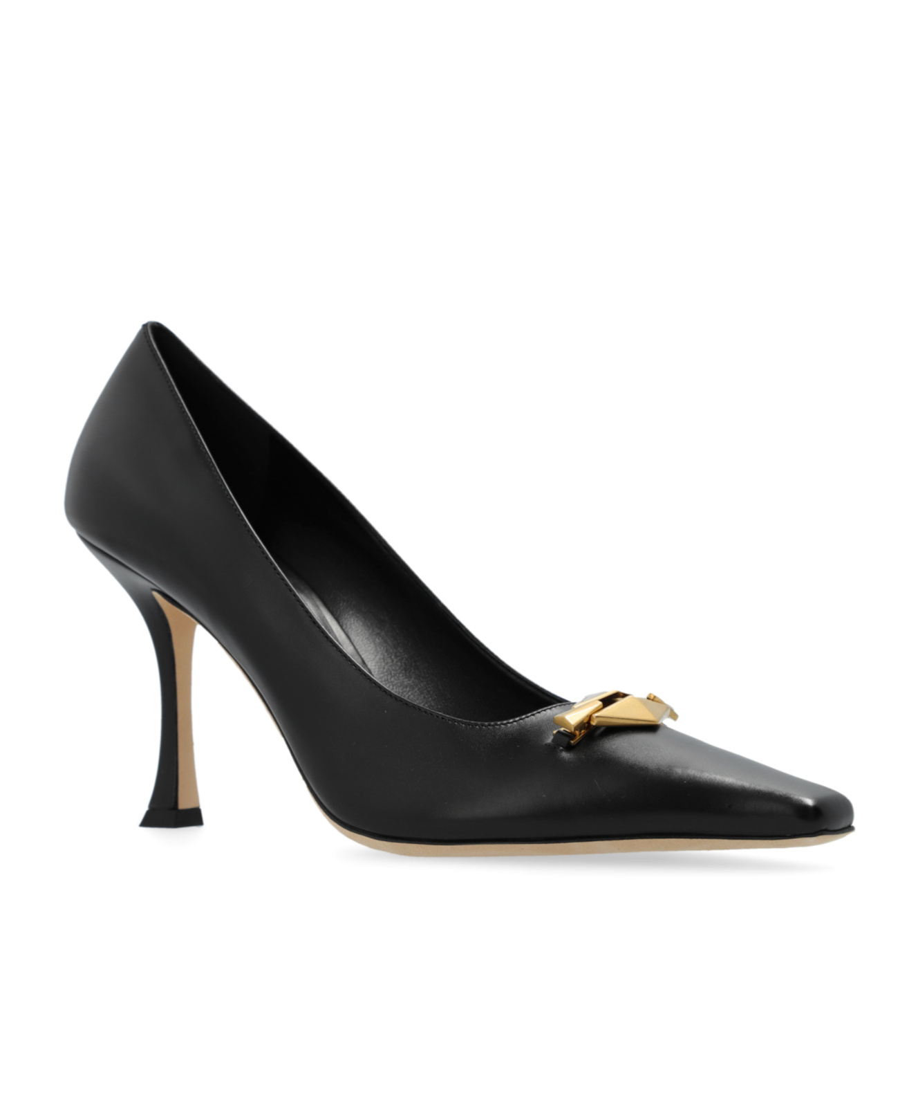 Jimmy Choo 'ryker Diamond Detail Dã© In Black