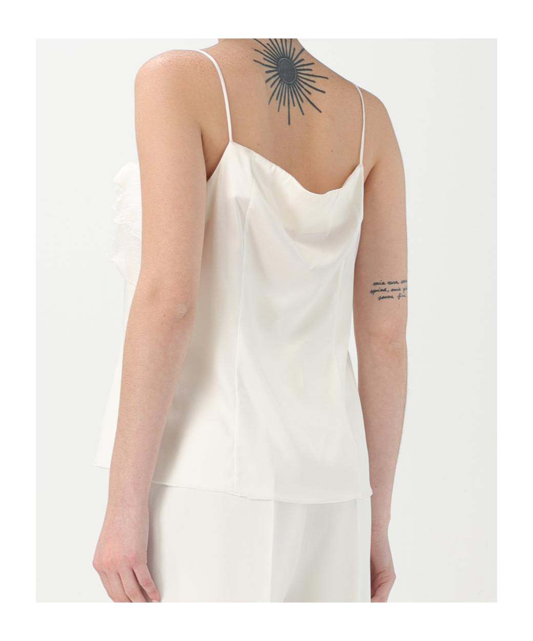 Ermanno Scervino Floral-appliqué Blouse