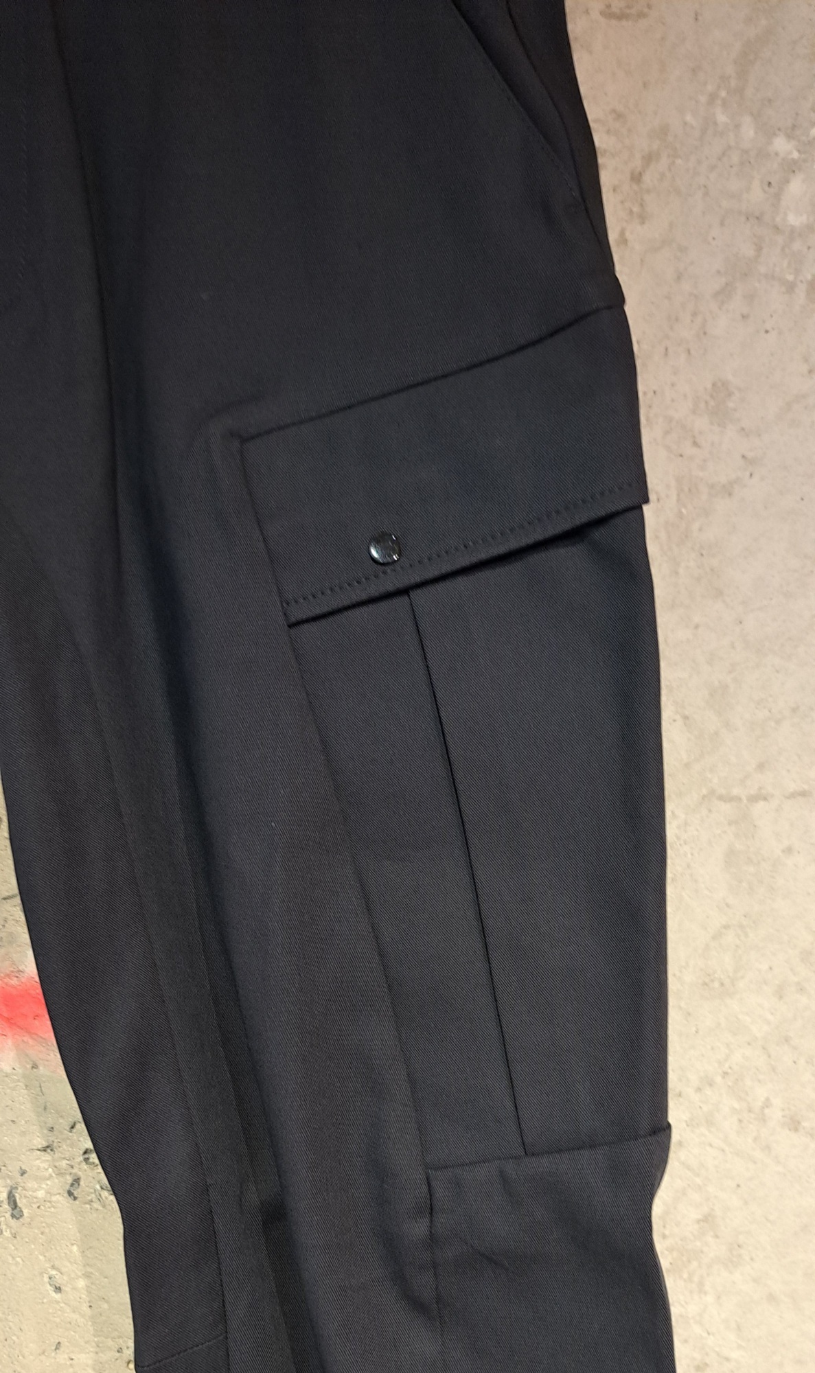 C.p. Company Belt-loop Casual Pants In Black