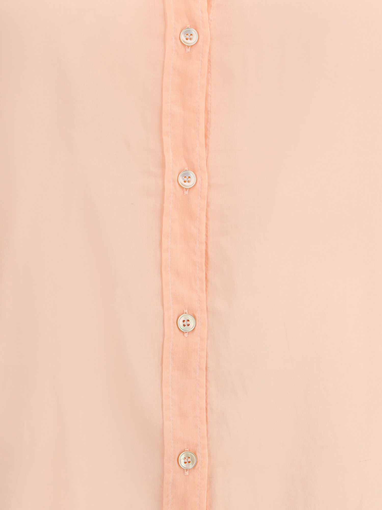 Shop Forte Forte Band-collar Shirt In Nude