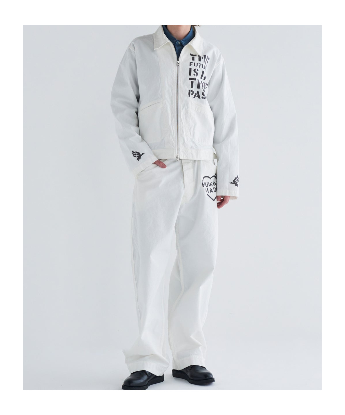 Human Made Sailor Pants In White