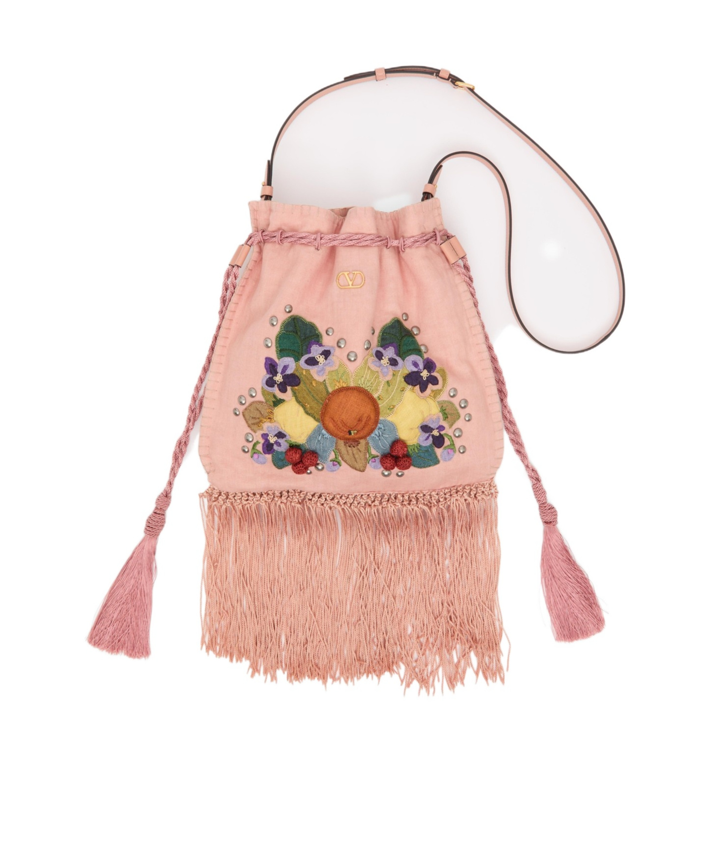 Valentino Tassel Shoulder Bag