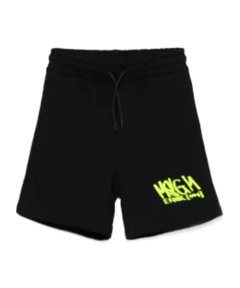 MSGM ELASTIC WAIST SHORTS 