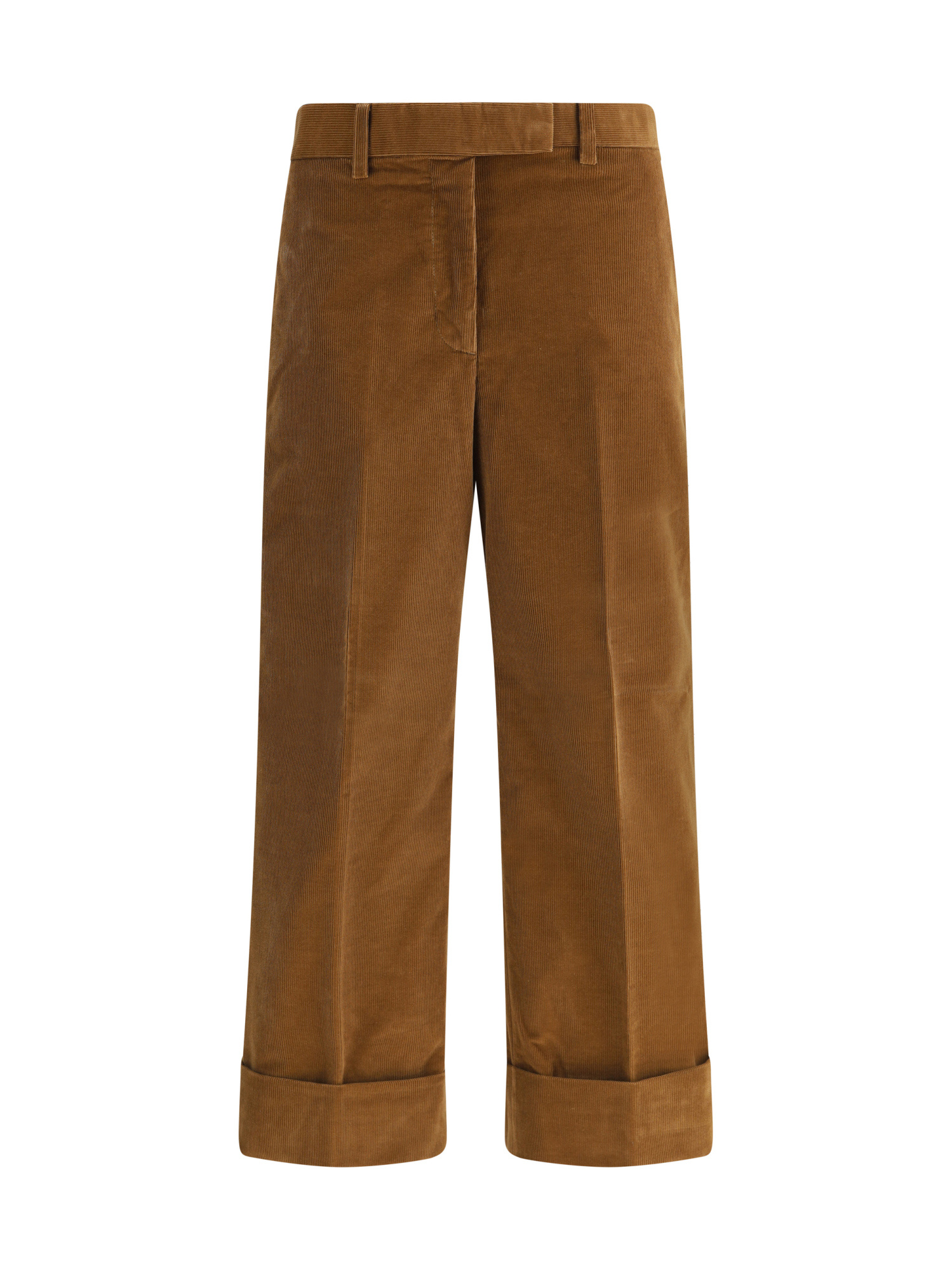 Thom Browne Belt Loop Casual Pants In Brown