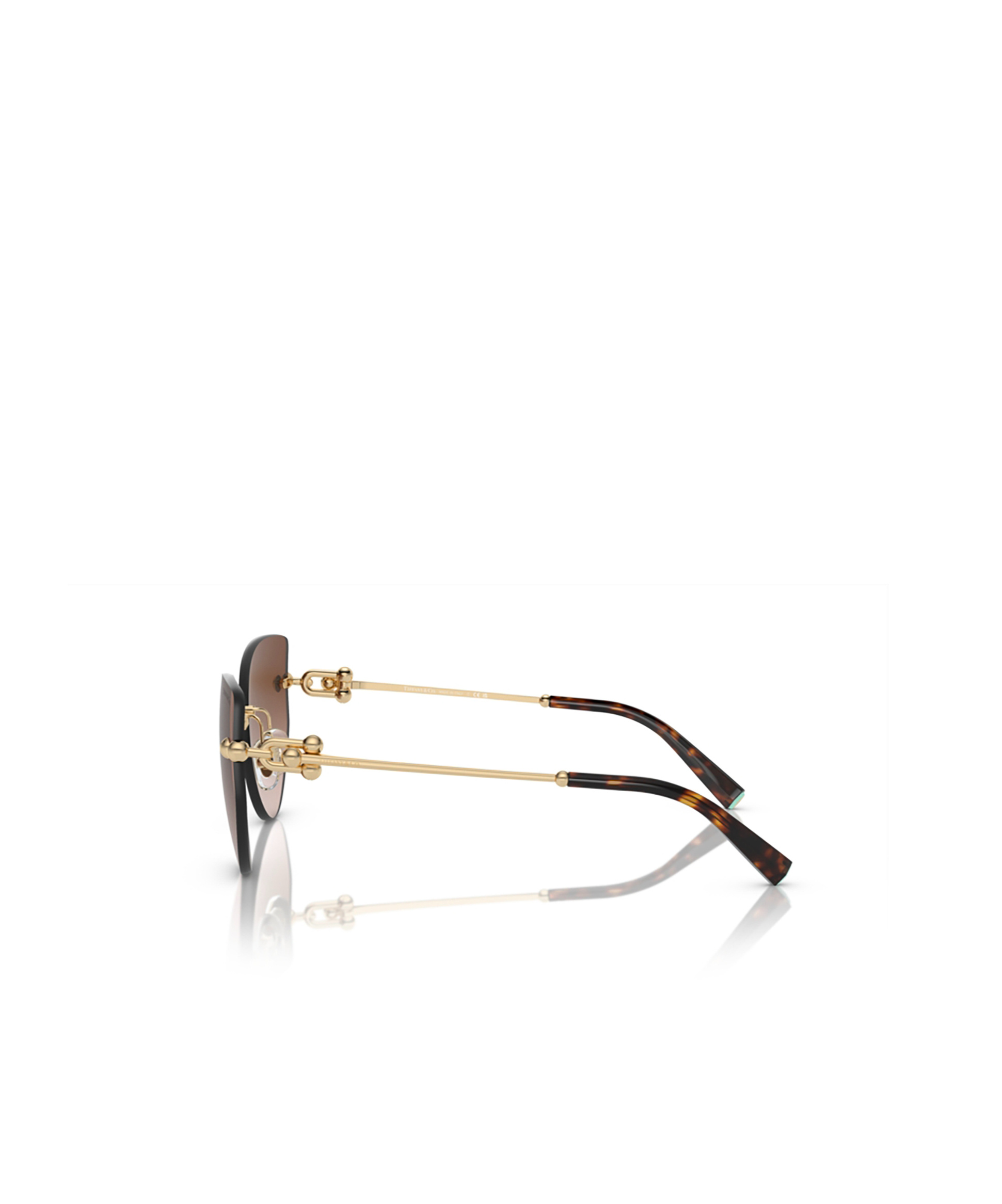 Tiffany & Co Geometric Frame Sunglasses In Green