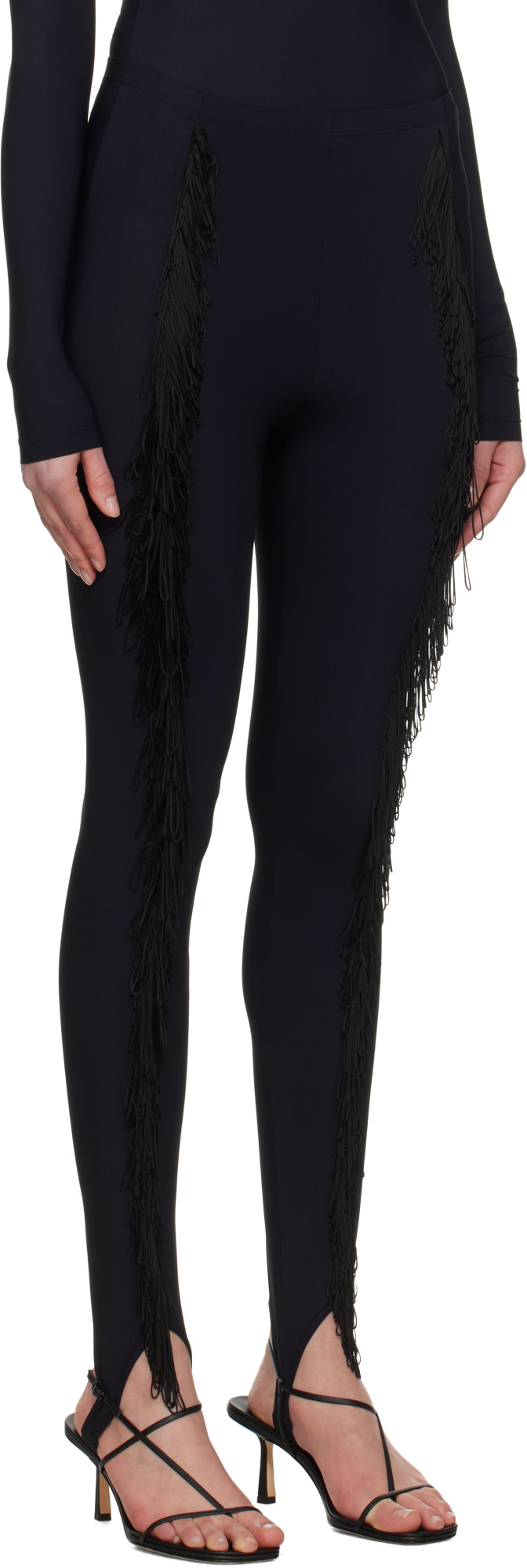 MM6 MAISON MARGIELA JERSEY TIGHTS