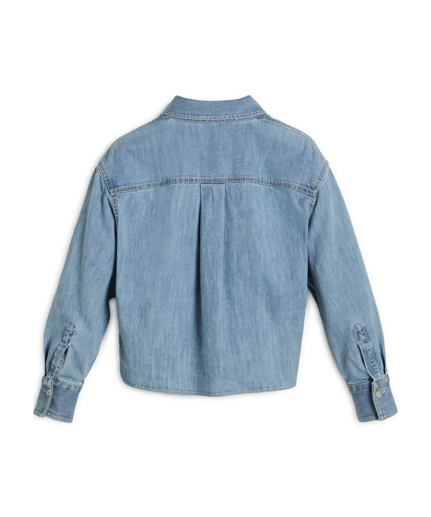 Brunello Cucinelli Denim Shirt In Blue