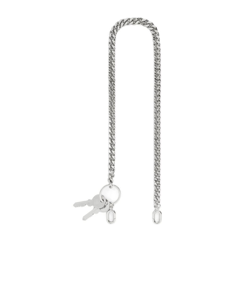 Balenciaga Women's Hourglass Chain Strap In Silver