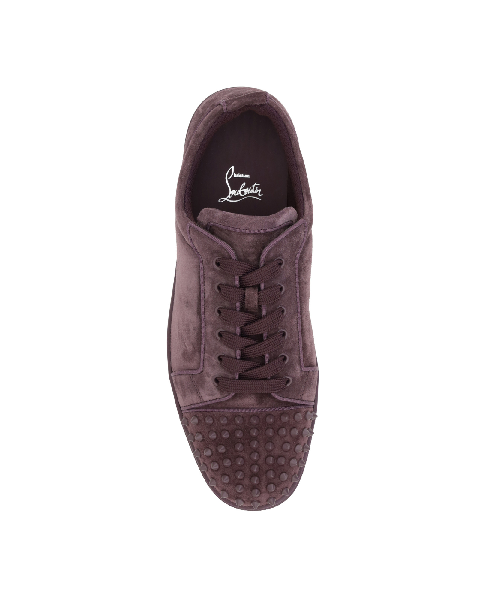 Christian Louboutin Round-head Casual Shoes In Black