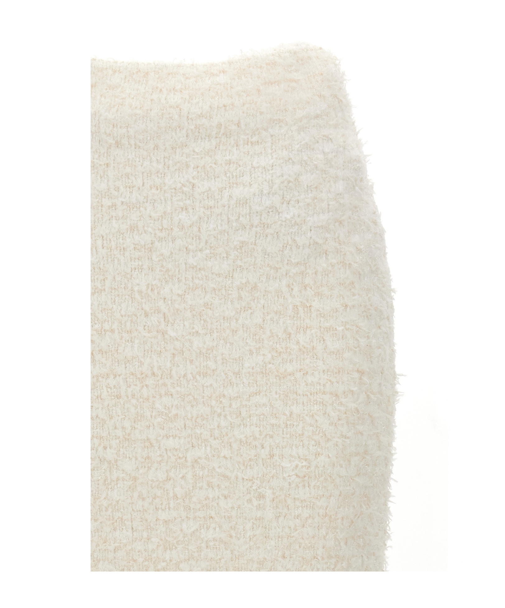 Balenciaga Metallic-threading Maxi Skirt In White