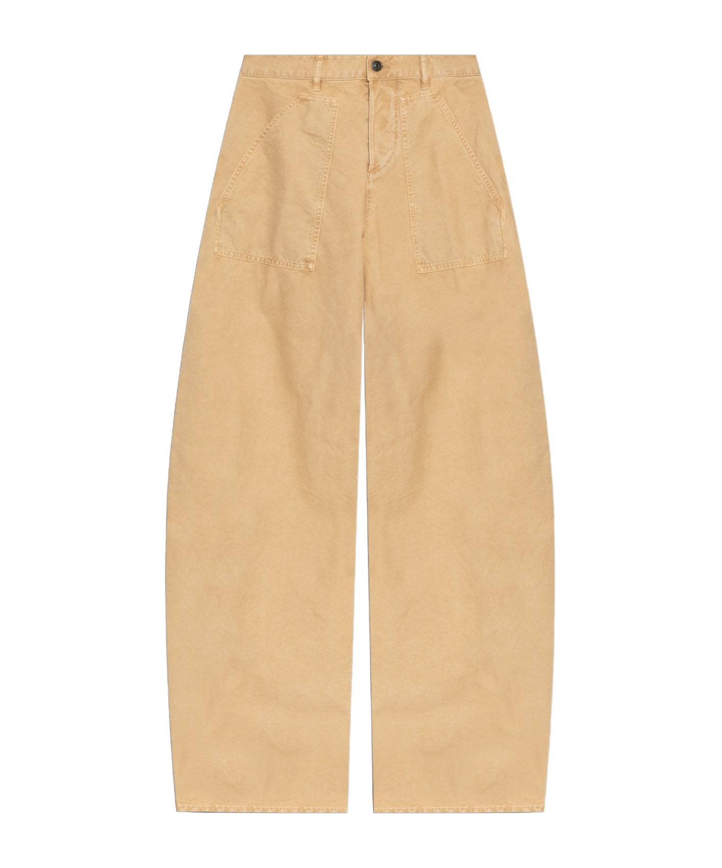 Dsquared2 Mid-rise Boyfriend Trousers In Nude