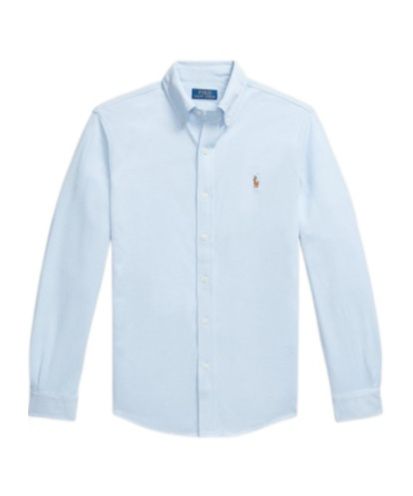 Polo Ralph Lauren Classic Fit Long Sleeve Cotton Oxford Button Down Shirt In Blue