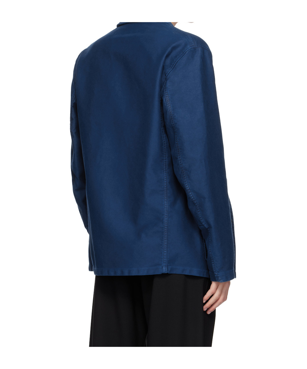 Marni Blue Workwear Jacket In Blue