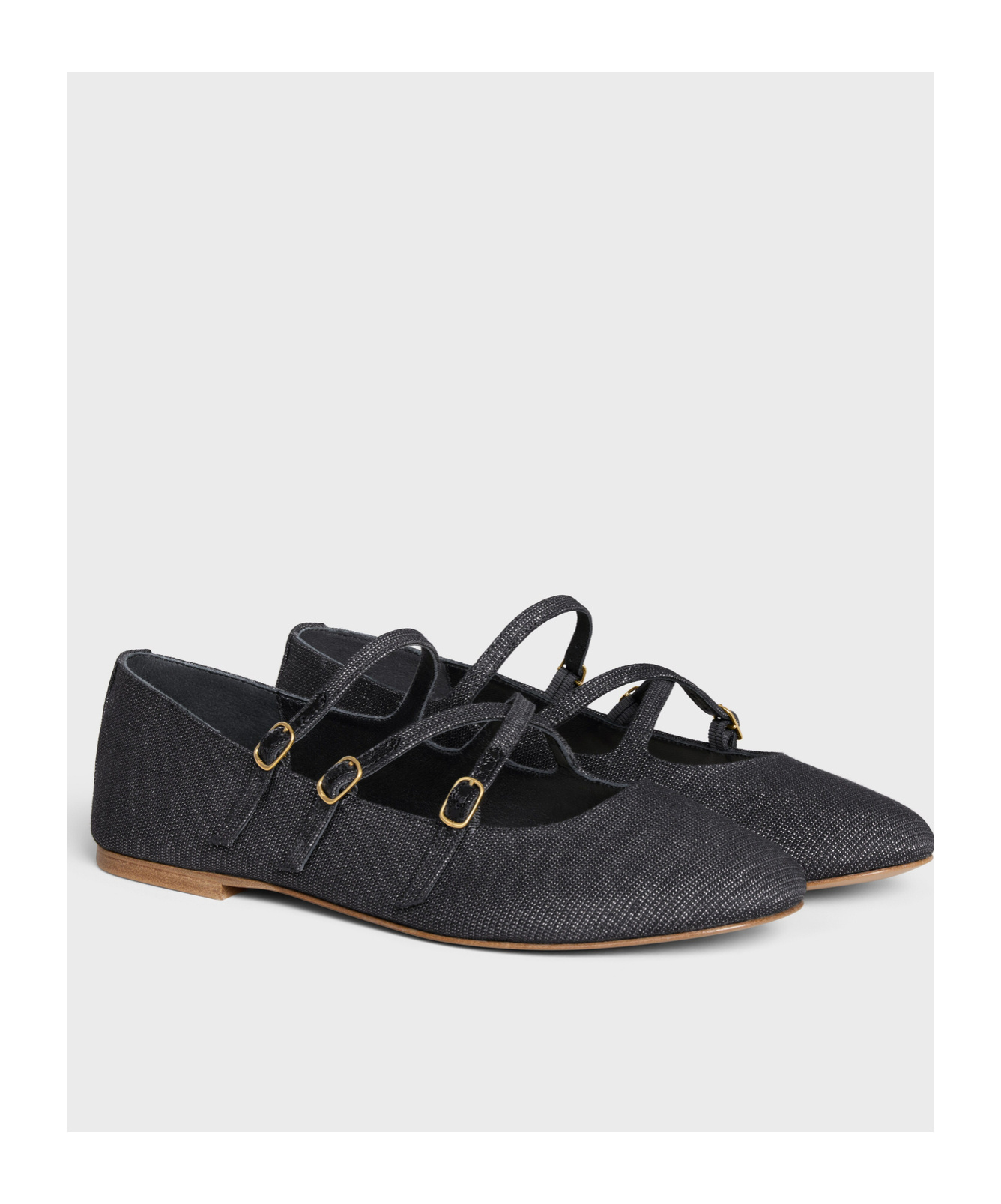 Celine Les Ballerines Ballet Shoes In Black